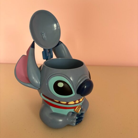 Lilo & Stitch Disney Stitch Mug Cup Disney on Ice Flip Top Lid Children Cup - Picture 3 of 11